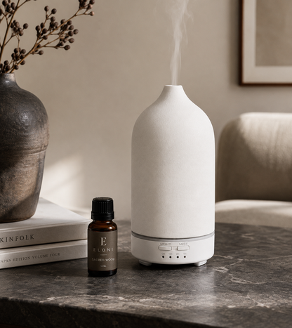 Aroma Diffuser för eteriska oljor – Vit