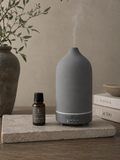 Aroma Diffuser för eteriska oljor – Grågrön
