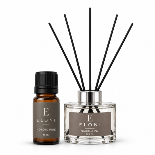 Doftpaket Nordic Pine – doftolja och doftpinnar